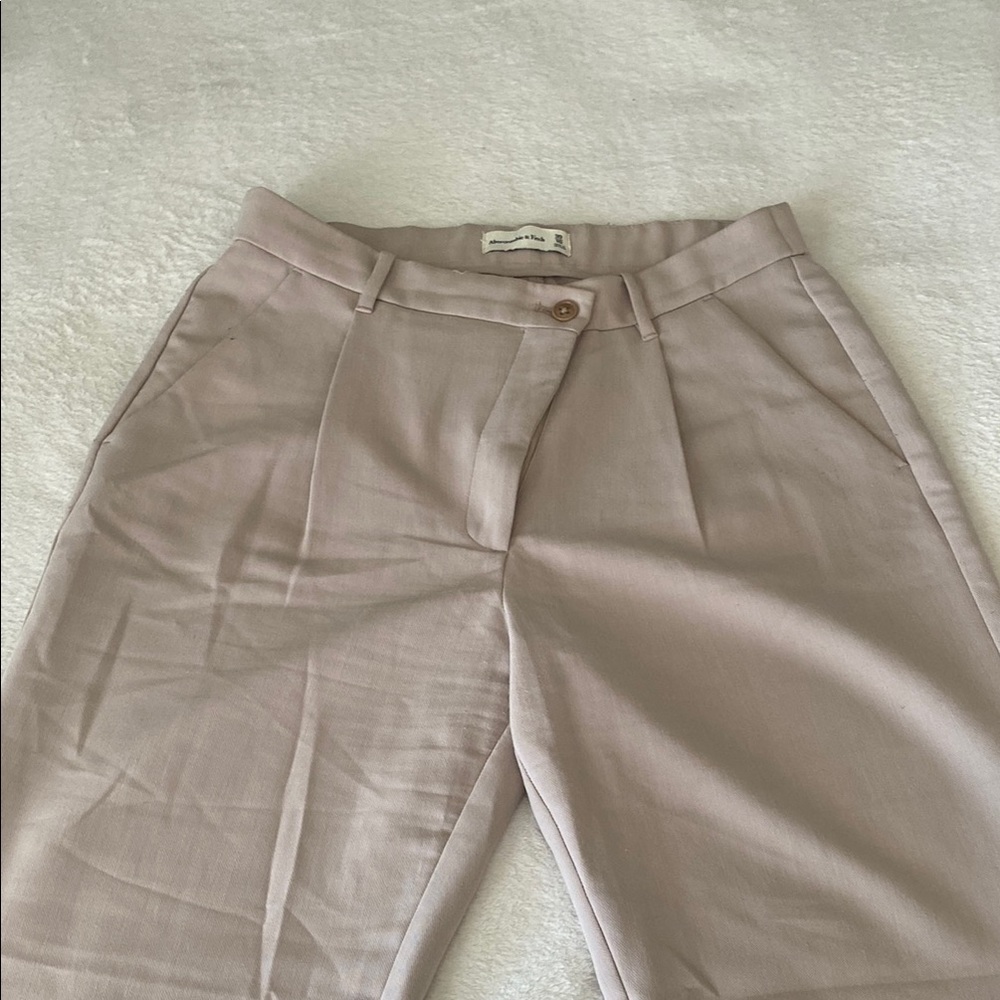 Abercrombie & Fitch Taupe Trousers
